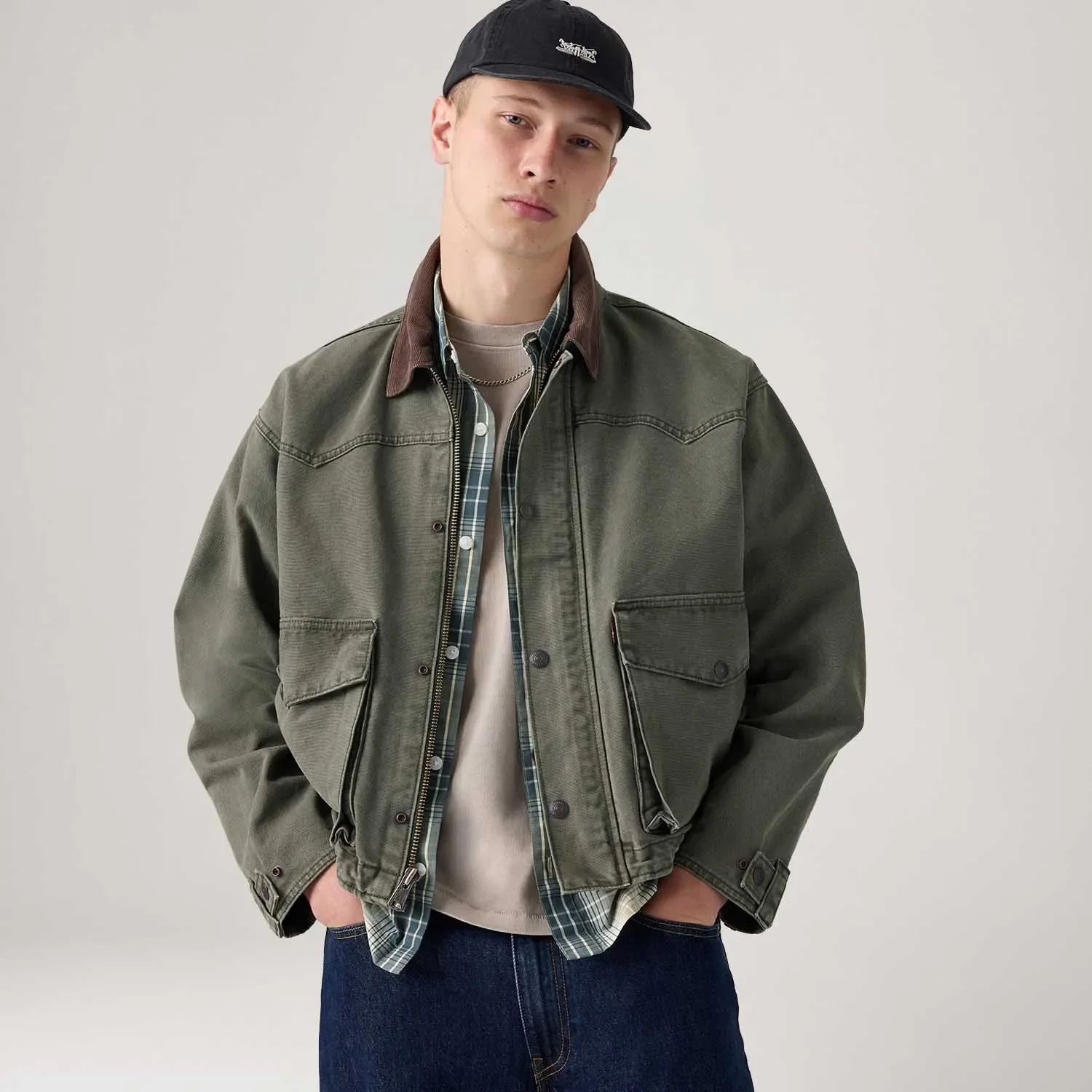 Jaqueta Levi's® Hilltop Verde — imagem 1