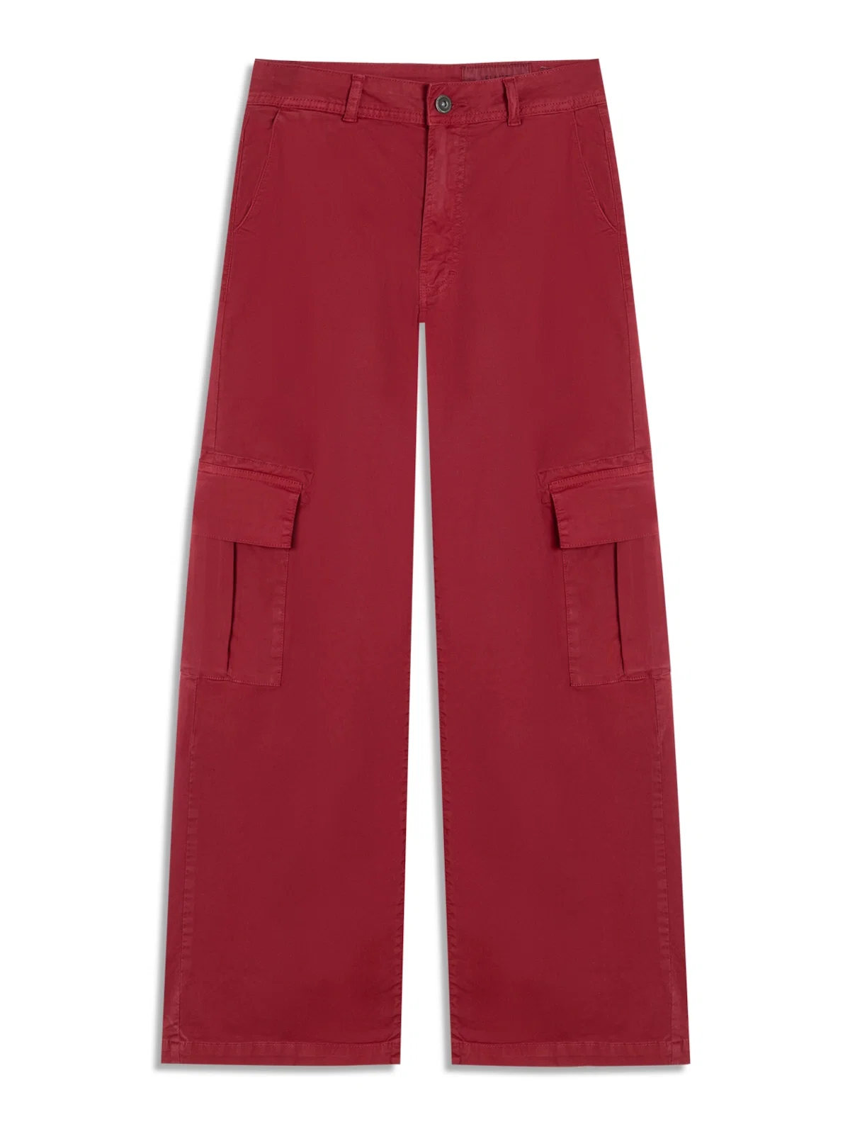 Calça Color Twill Carrot Bordeaux — imagem 1