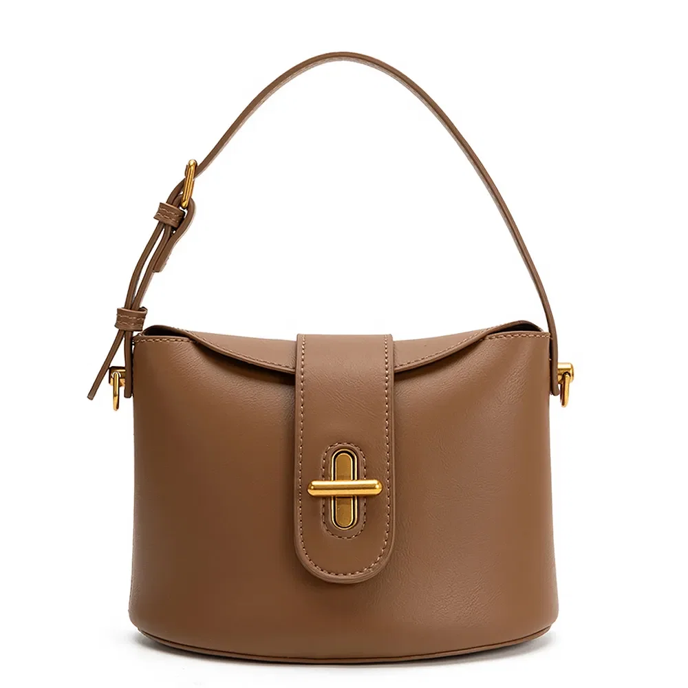 Bolsa Tiracolo Lapela Caramelo — imagem 1