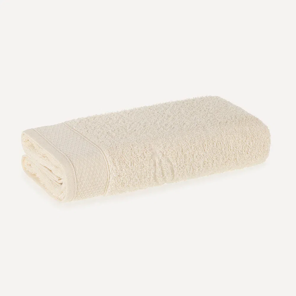 Toalha Fio Cardado+Eco 100% Algodão Renova Natural / Cru