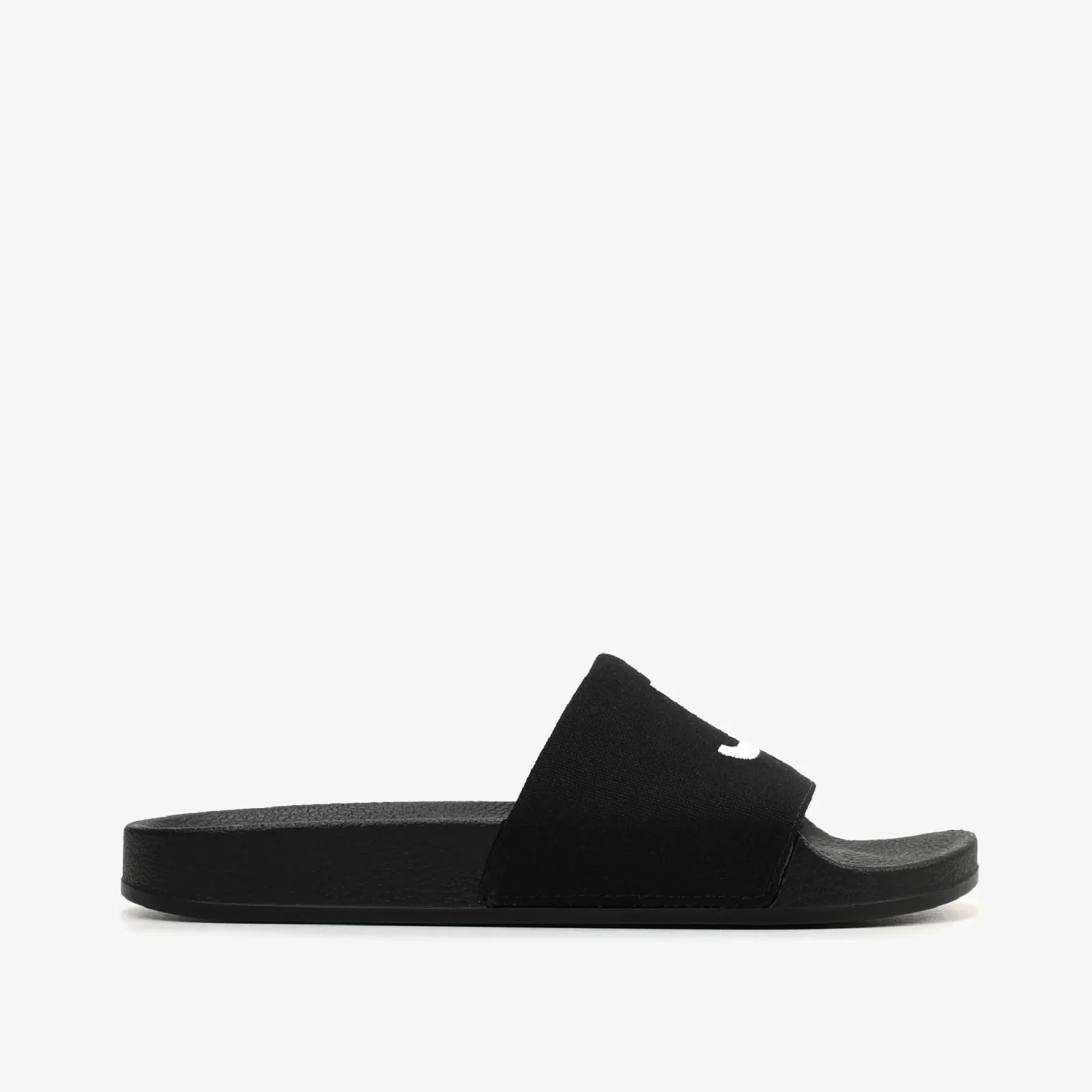 Slide Feminino Preto Tecido