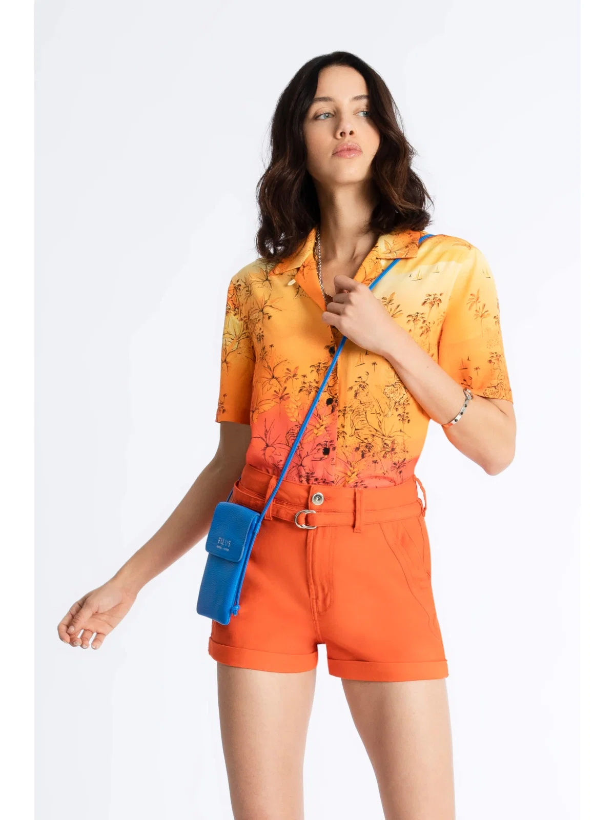 Blusa Tiger Garden Laranja