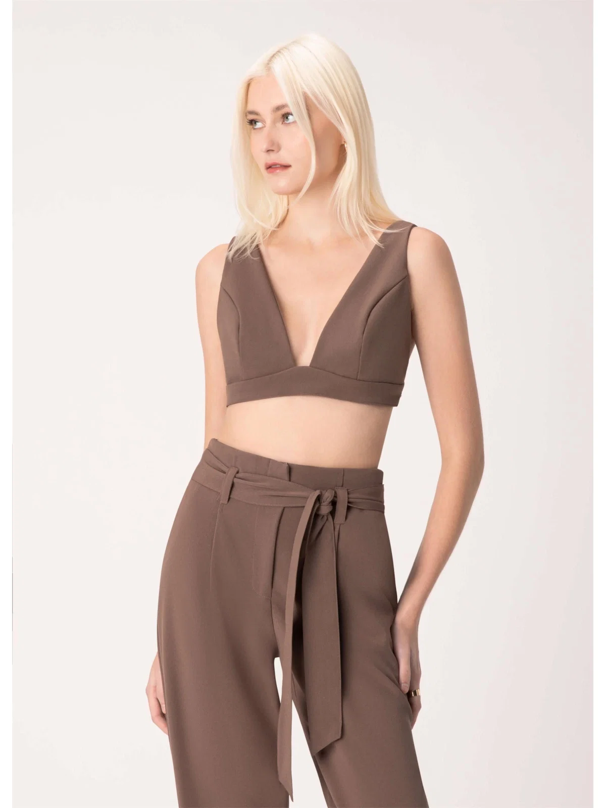 Top Armani Marrom