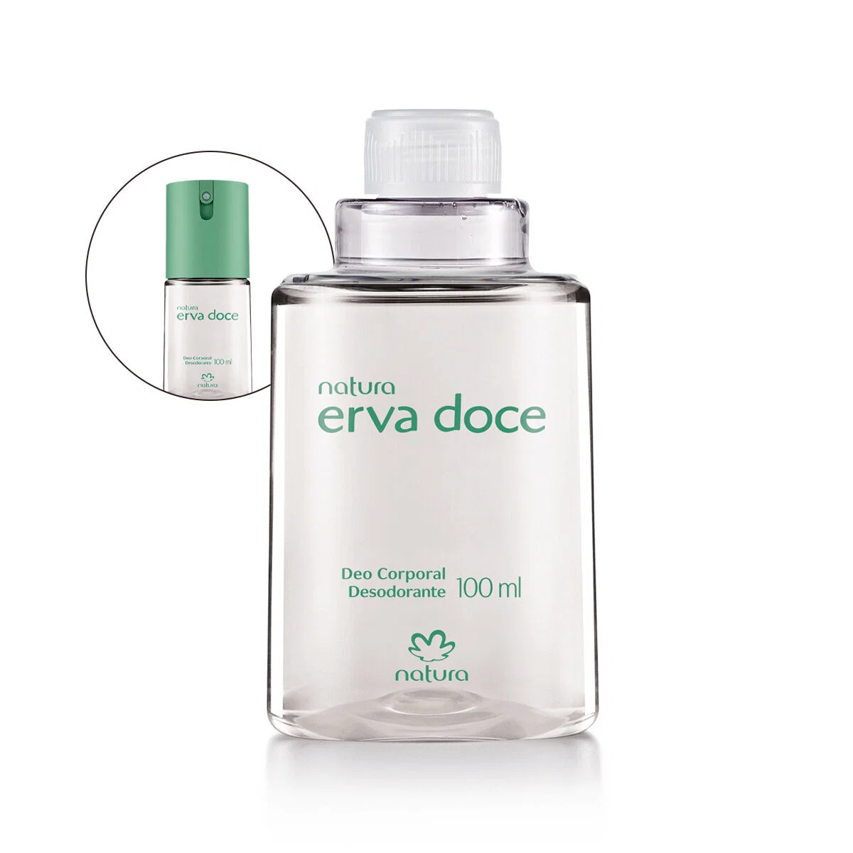 Refil Desodorante Corporal Erva Doce 100 ml