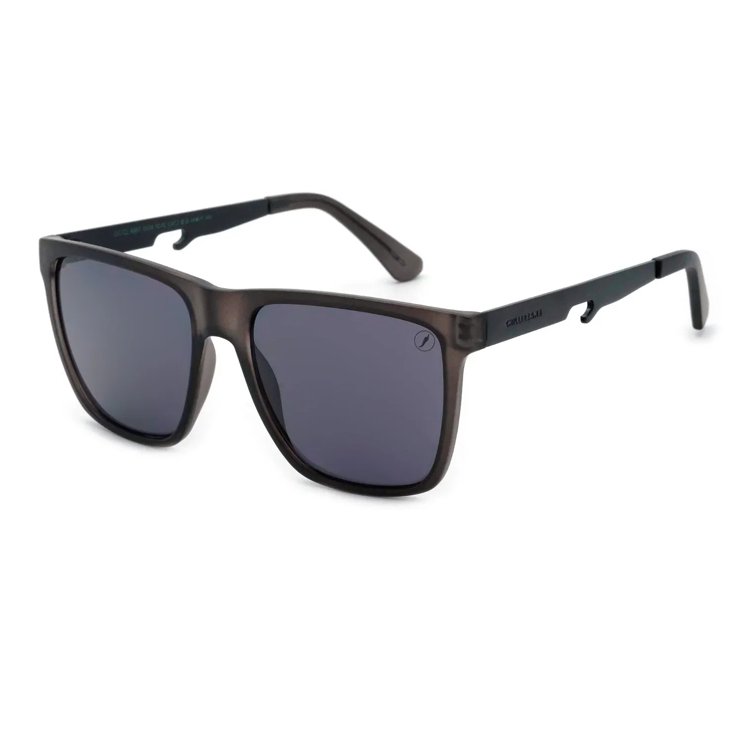 Óculos de Sol Masculino Chilli Beans Quadrado Cinza — imagem 1