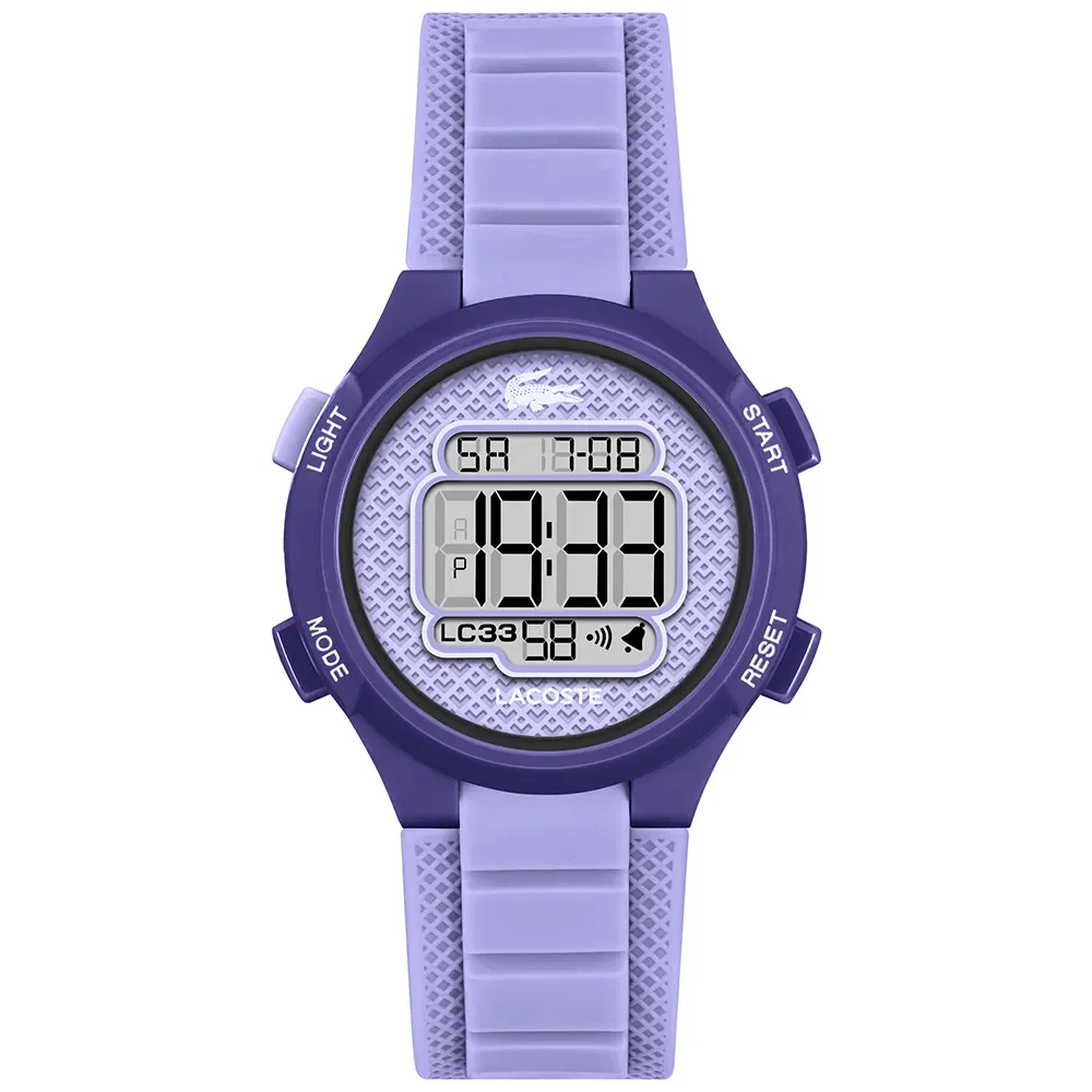 Relógio Lacoste LC33 Kids Infantil em Borracha Roxa 2030071