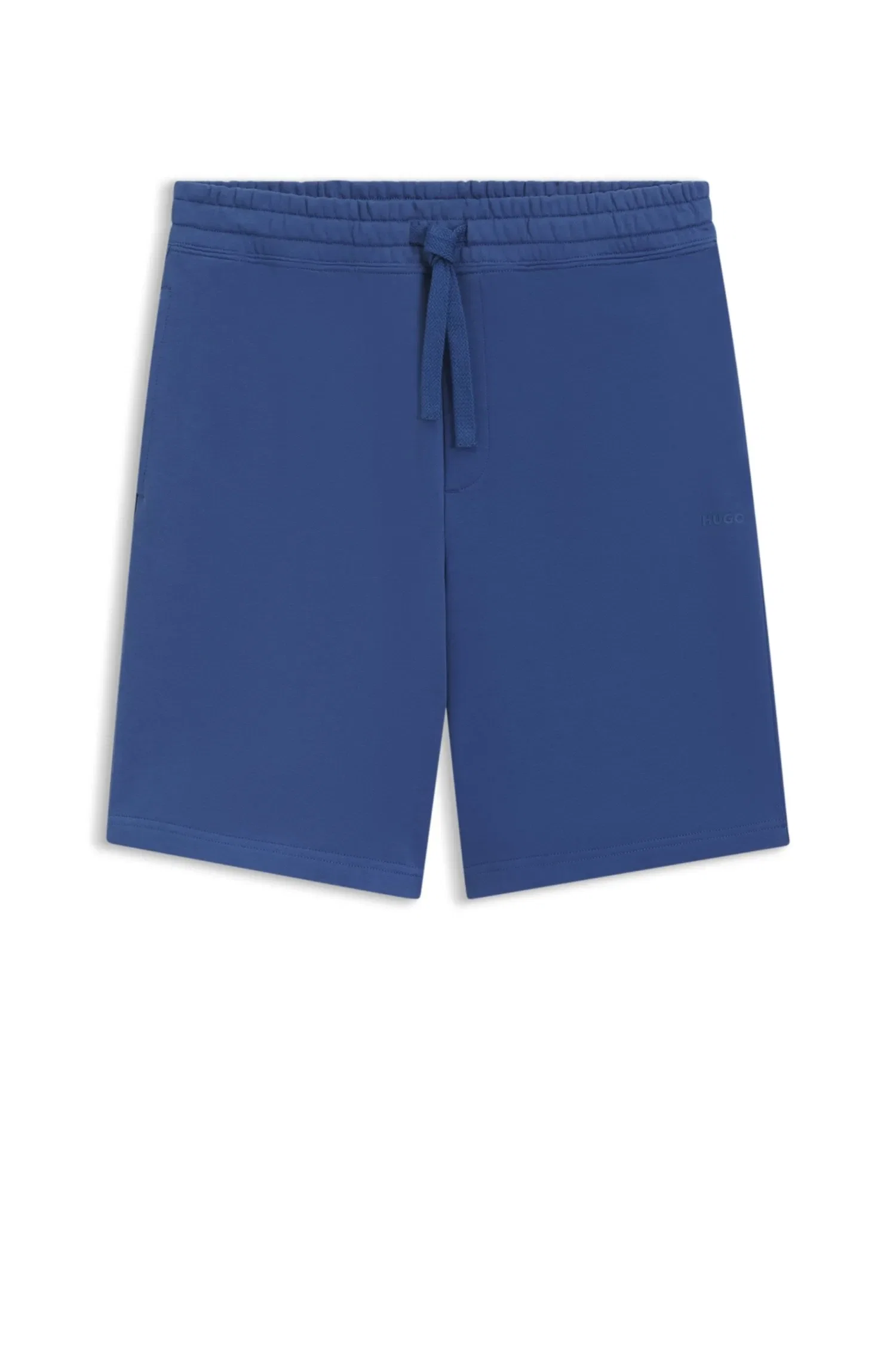 Shorts de ajuste descontraído em algodão com logo