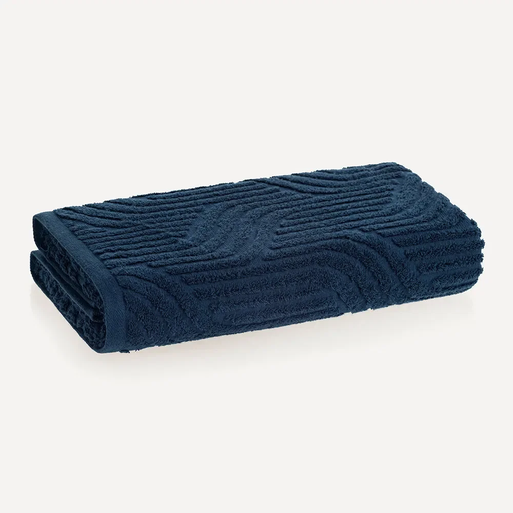 Toalha Banhão 100% Algodão Fio Penteado Nero Cobalto