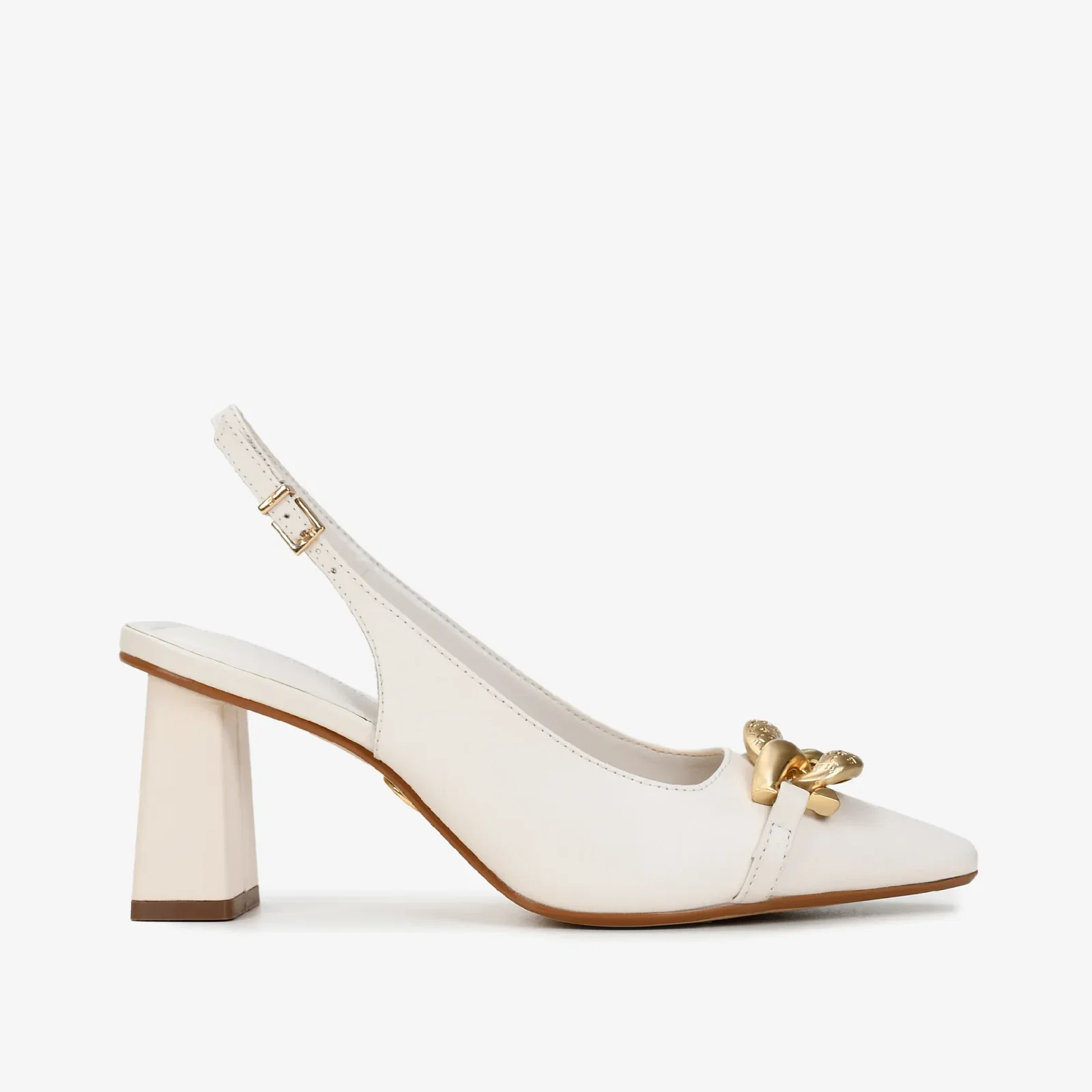 Slingback Off White Cordilheira Couro — imagem 1