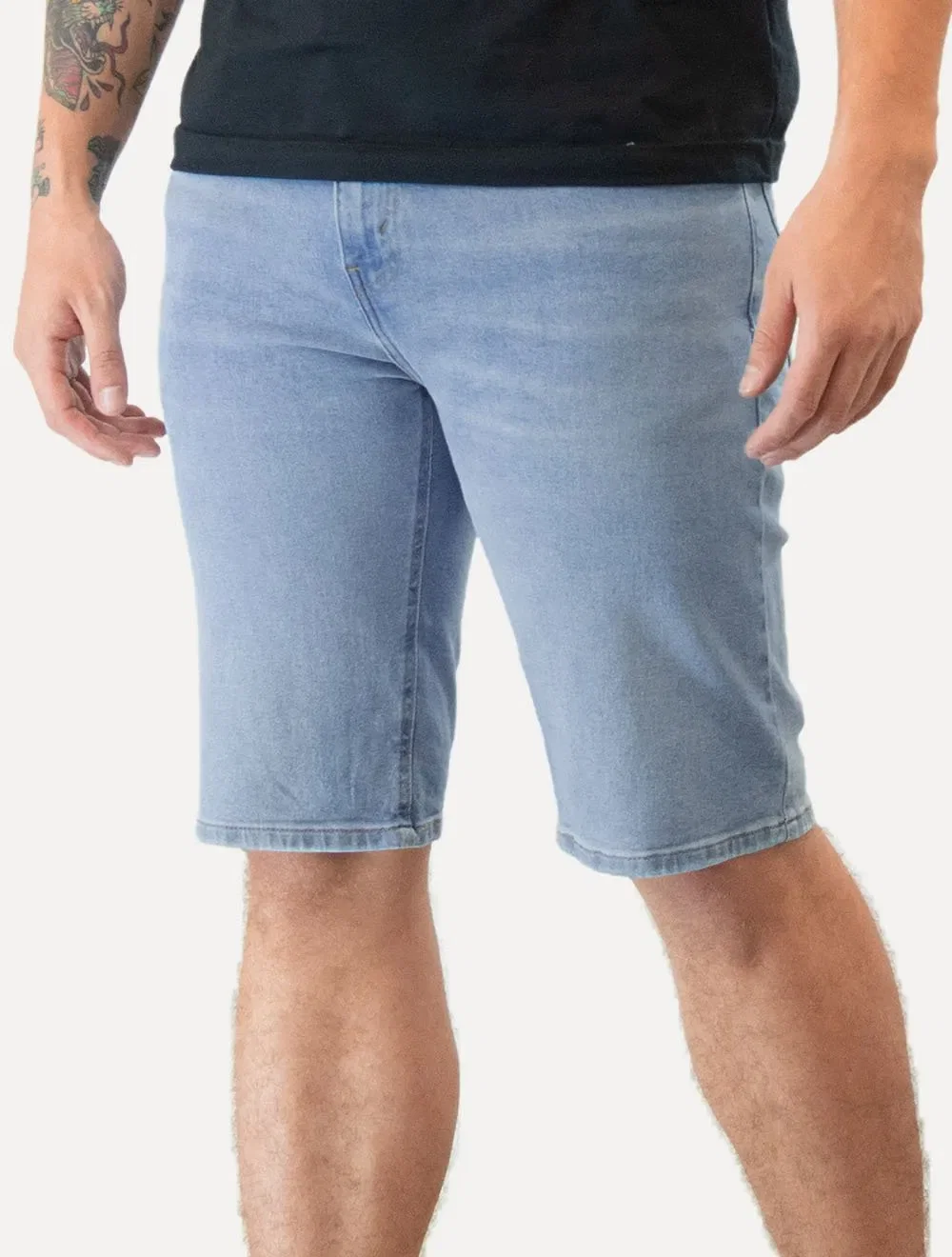 Bermuda Levis Jeans Masculina 405 Standard Shorts Stretch Clara