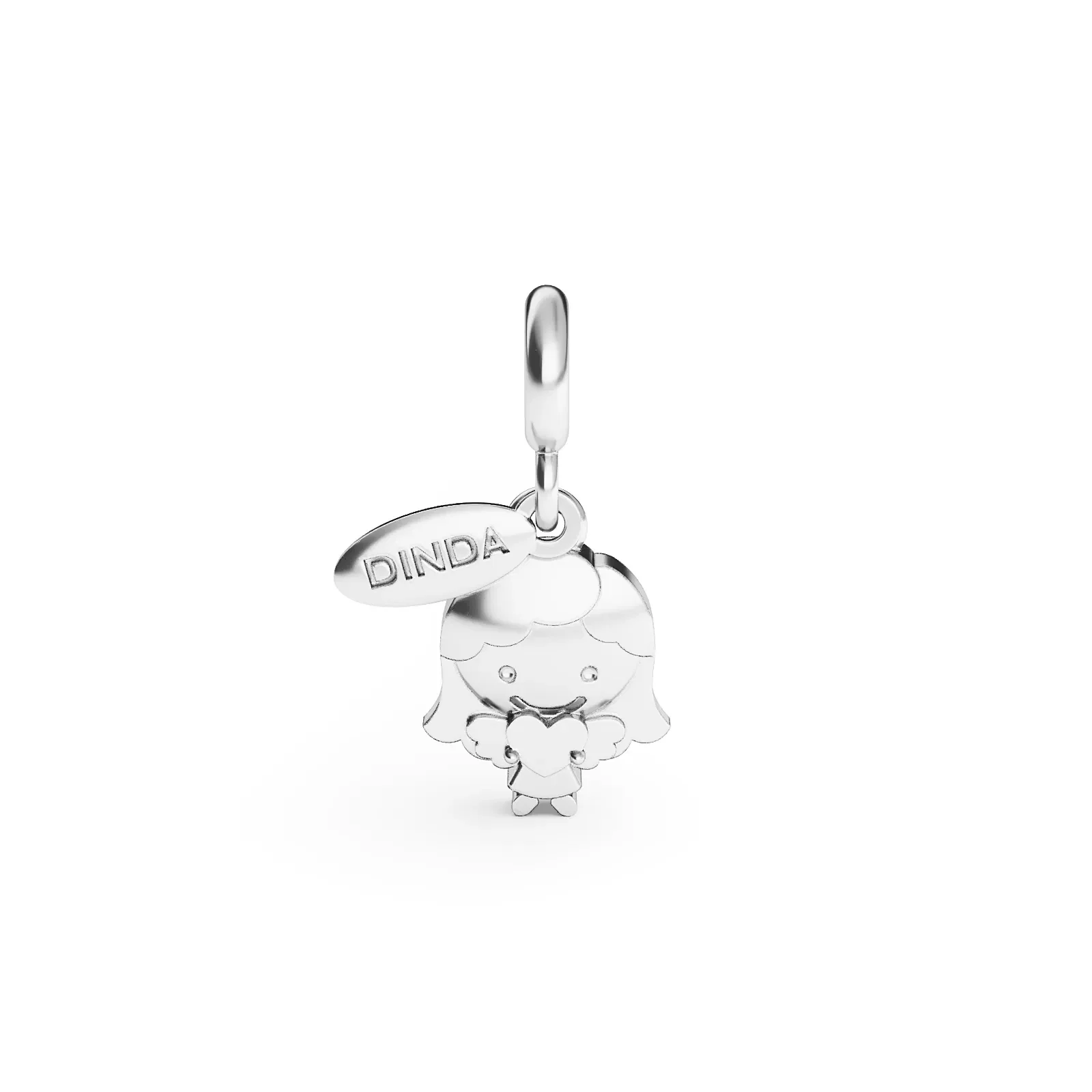 Pingente Life Dinda em Prata 925 — imagem 1