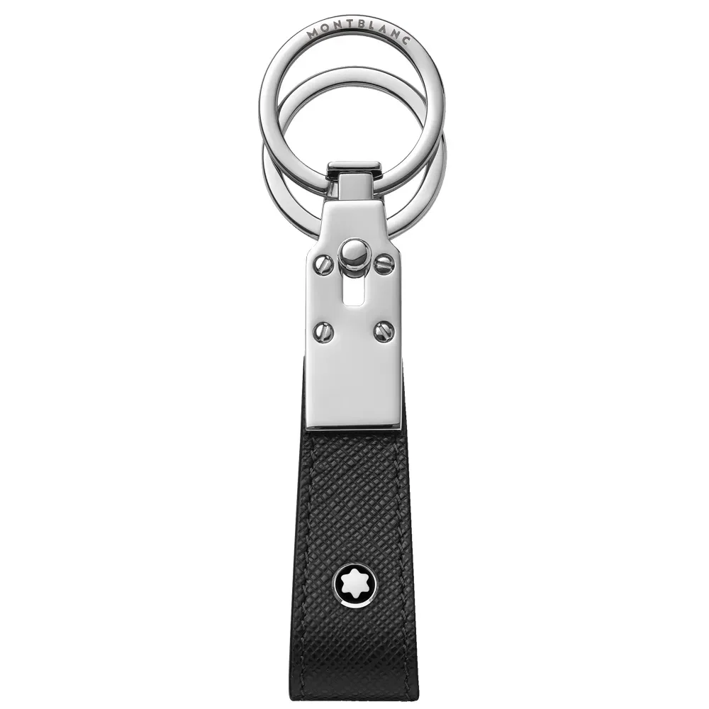 Chaveiro Montblanc Sartorial em Couro Preto 130747
