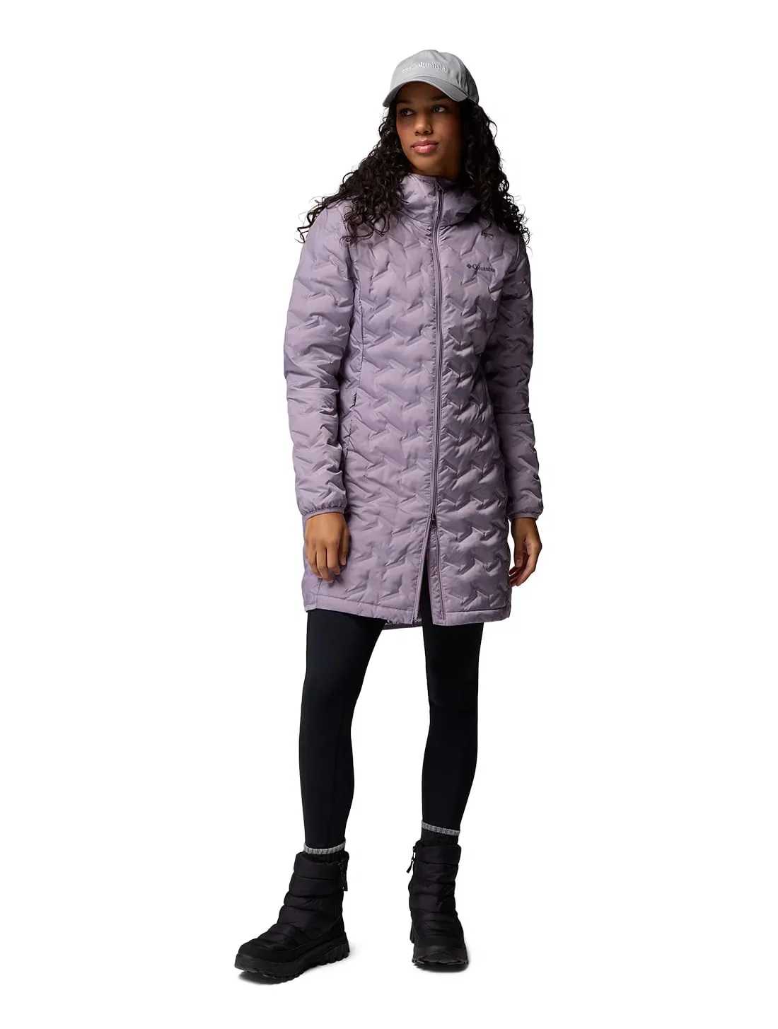 Jaqueta Down Columbia Feminina Delta Ridge™ II Long — imagem 1