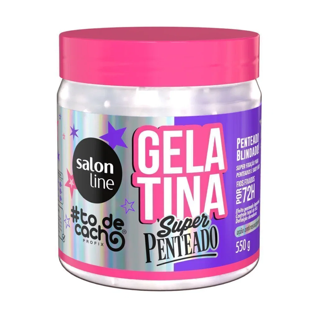 Gelatina Salon Line #todecacho Super Penteado 550g