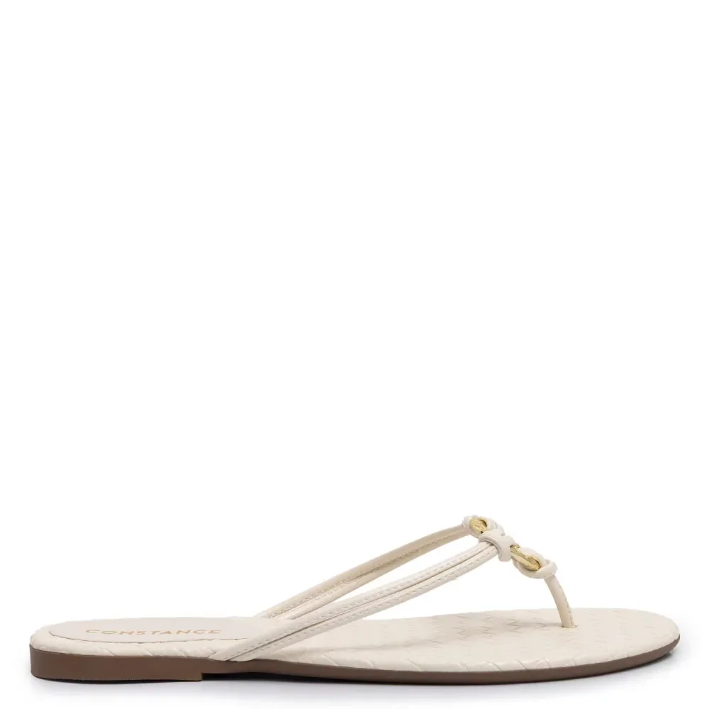 Rasteira Off White Argola
