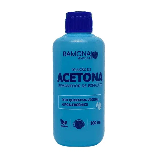 Removedor de Esmalte Ramona Com Acetona 100ml