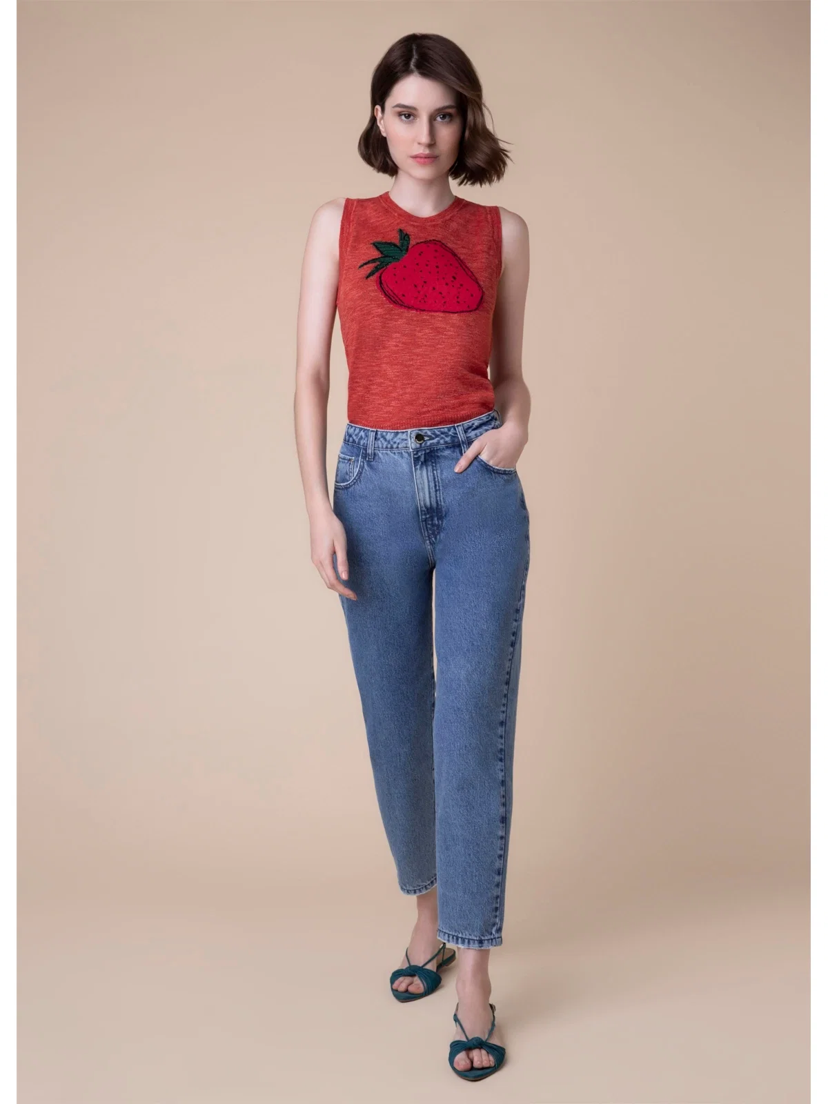 Blusa Morango Vermelho