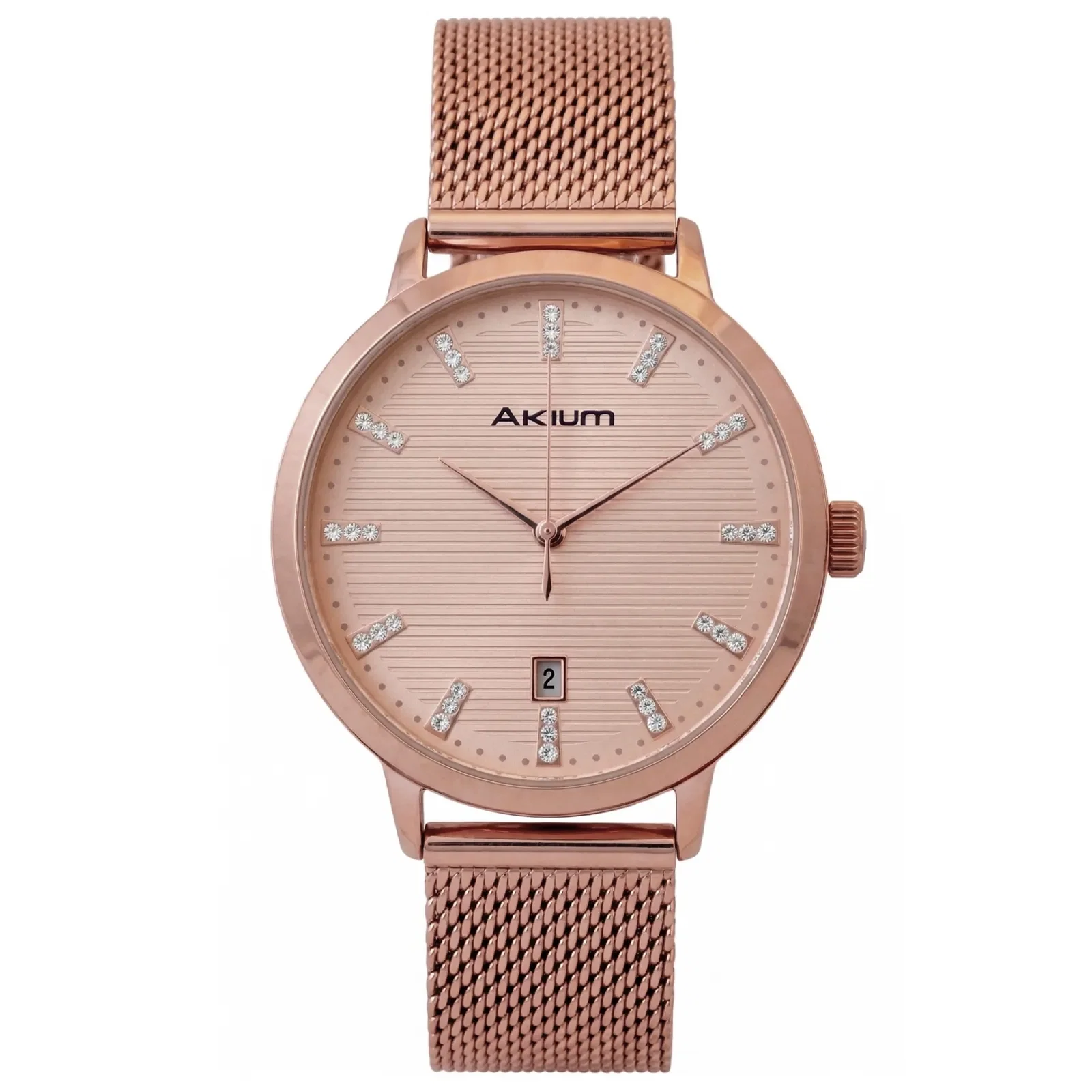 Relógio Akium Feminino em Aço Rosé