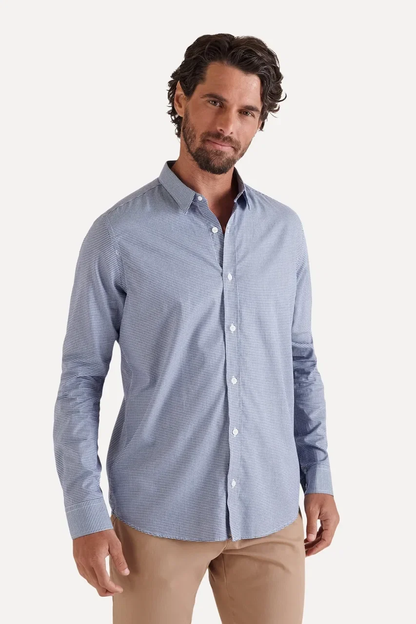 Camisa Ml Ft Vichy Pima Resist