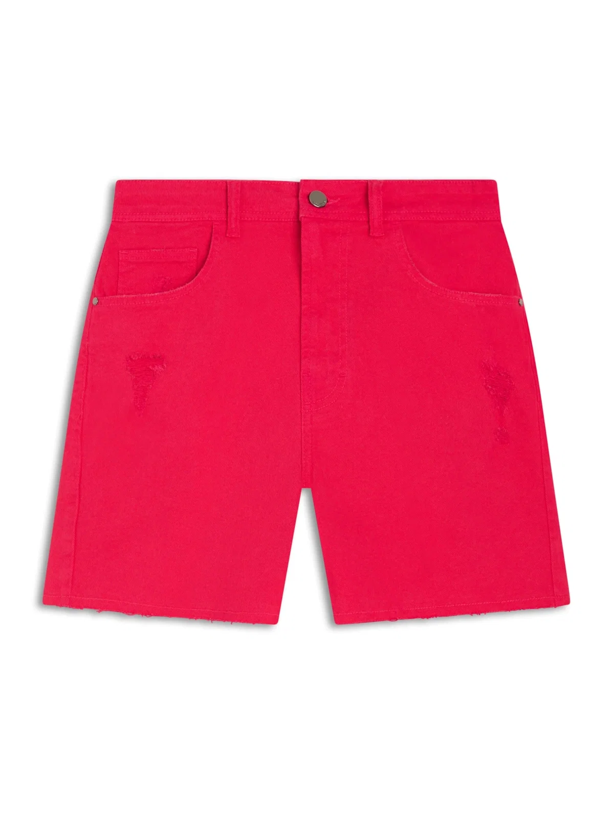 Bermuda Color Vintage Denim Pink