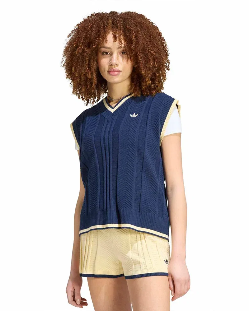 Colete Adidas Tricô Feminino — imagem 1