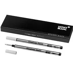Refil Montblanc Mystery Black Preto Fineliner 2 Uni - 105170