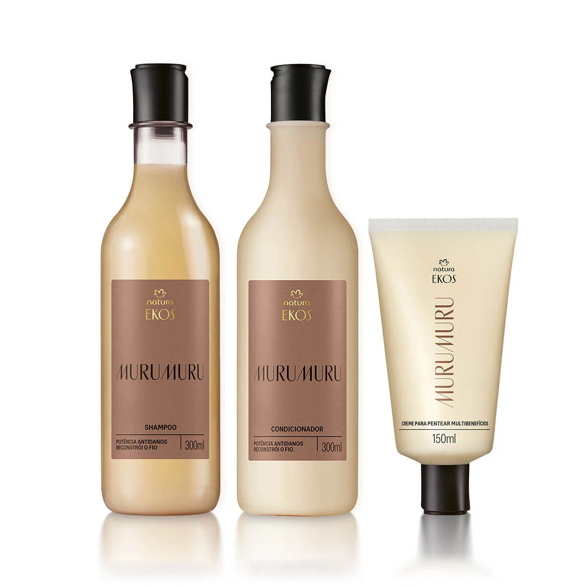 Kit Ekos Murumuru Shampoo, Condicionador e Creme para Pentear — imagem 1