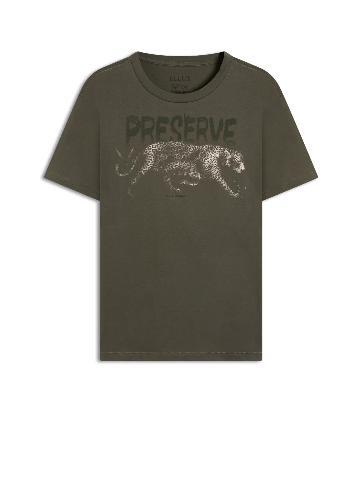 T-Shirt Onçafari Preserve Classic Floresta — imagem 1