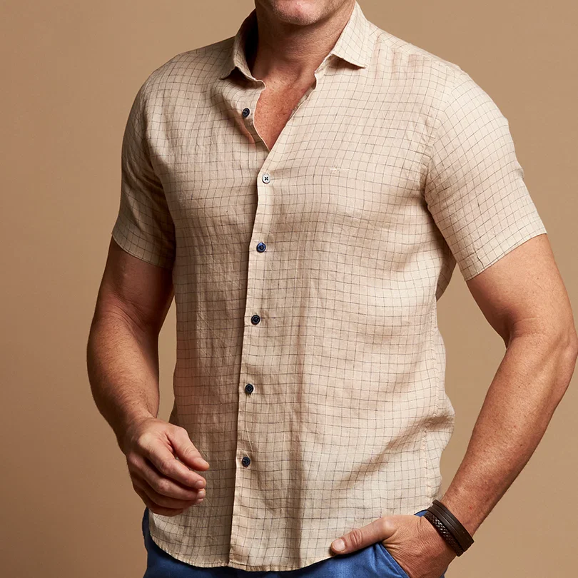 Camisa Casual Linho