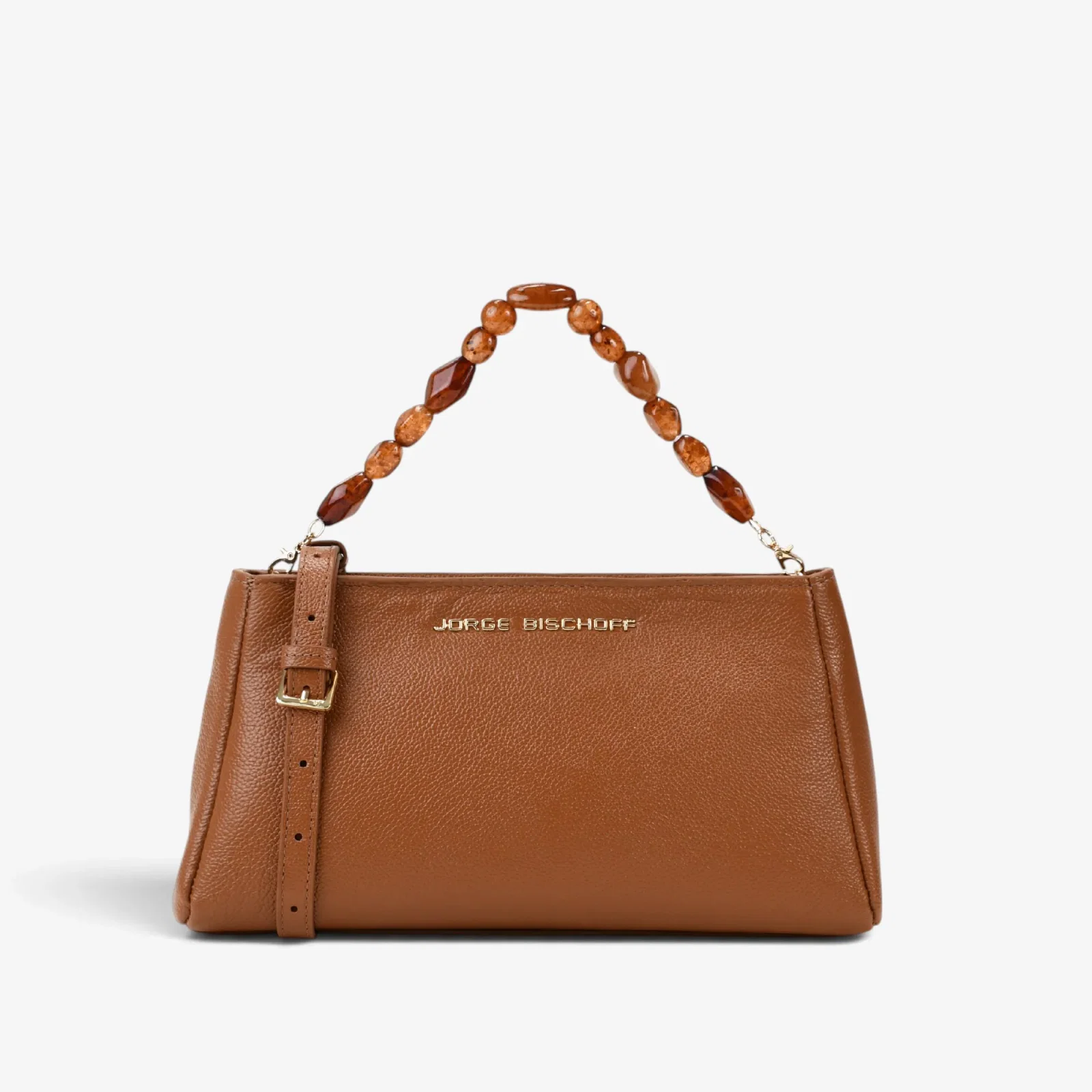 Bolsa Transversal Caramelo Mascavo Couro