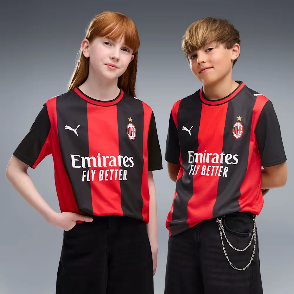 Camisa AC Milan 26/27 Home Jersey Juvenil