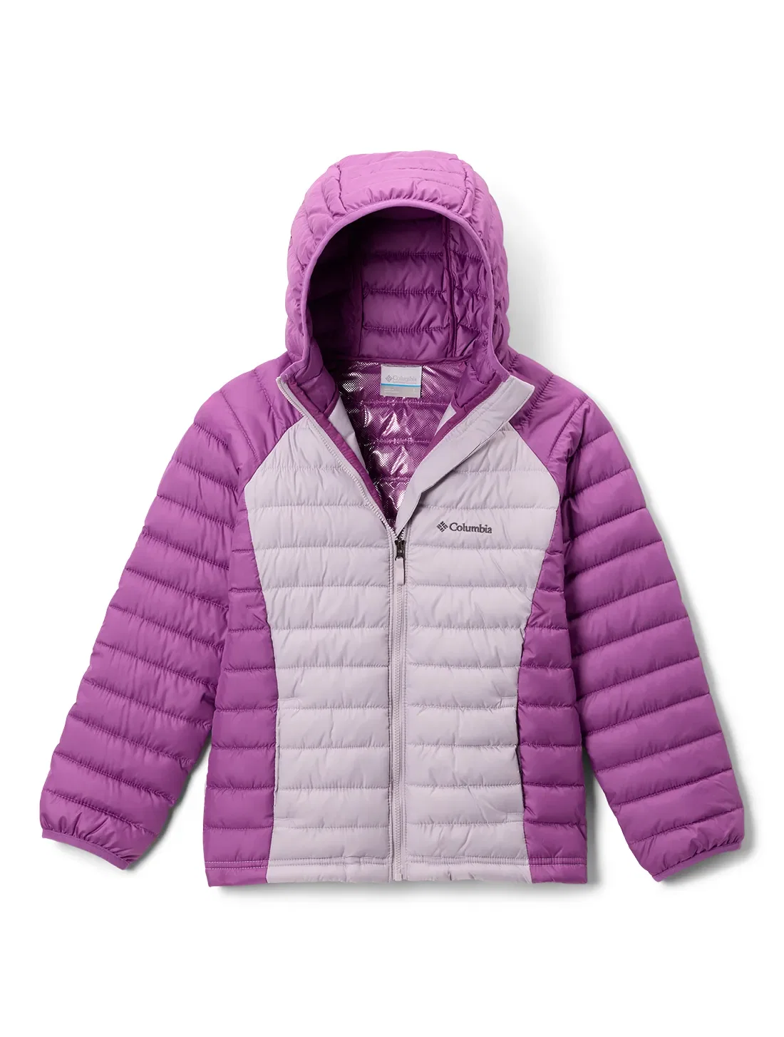 Jaqueta Columbia Infantil Powder Lite™ II com Capuz — imagem 1