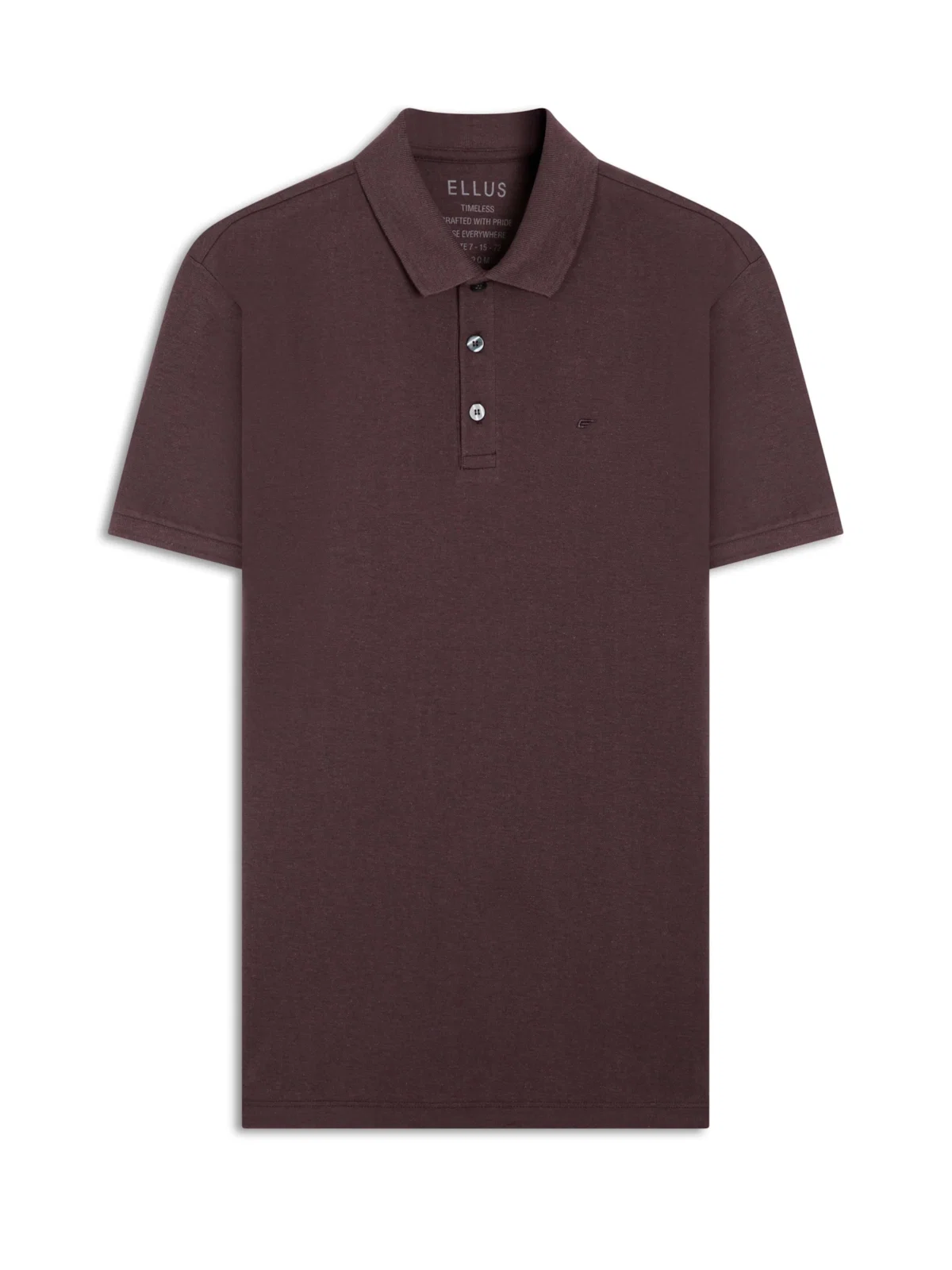 Polo Melange Easa Classic Darw Wine Mescla
