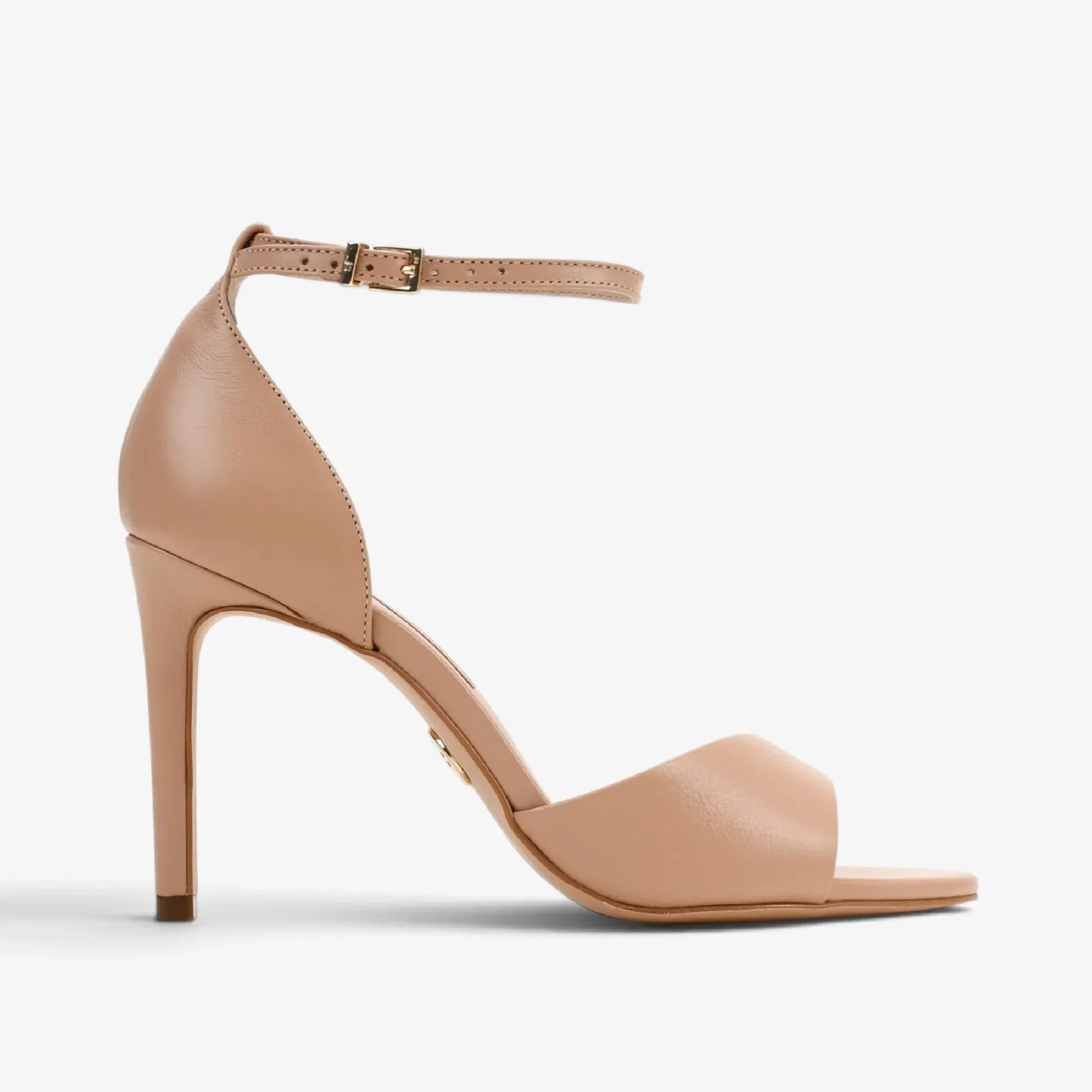 Sandália Nude Blush Couro