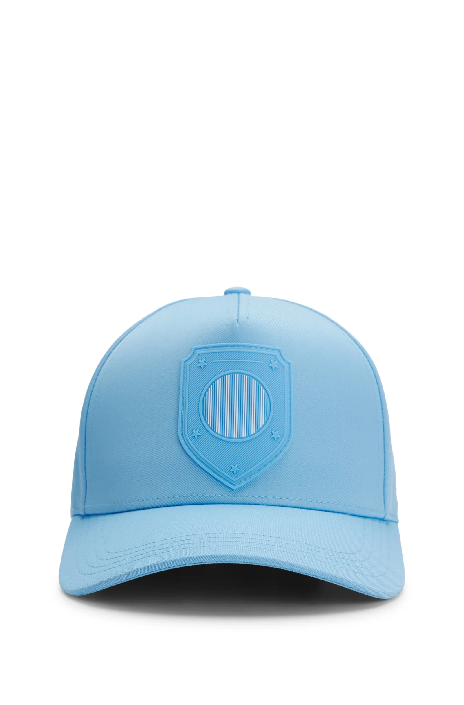 Boné Em Sarja Com Logo E Emblema Da Argentina