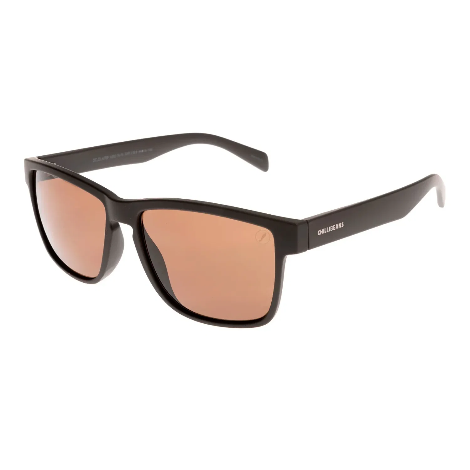 Óculos de Sol Masculino Chilli Beans Clássico Quadrado Marrom