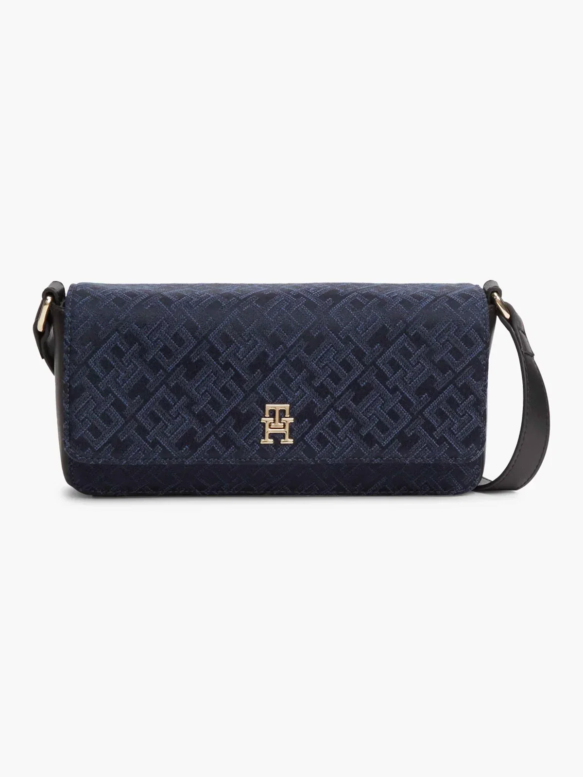 Bolsa Crossover Jacquard com Monograma