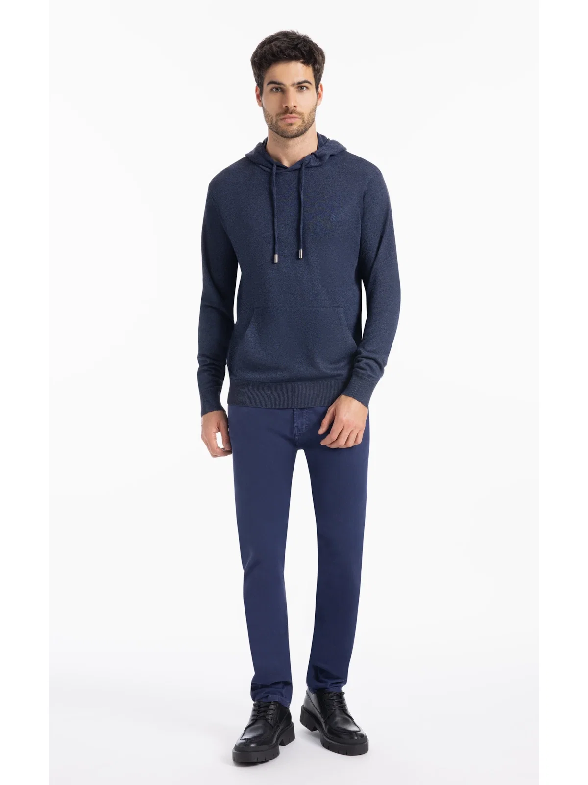 Tricot Ellus Poly Hood Dark Navy