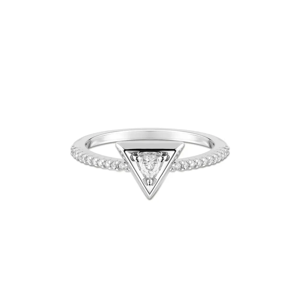 Anel Vivara em Ouro Branco 18k com Diamantes — imagem 1