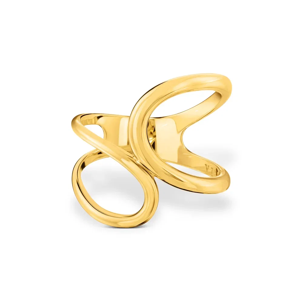 Anel Existencia em Ouro Amarelo 18k