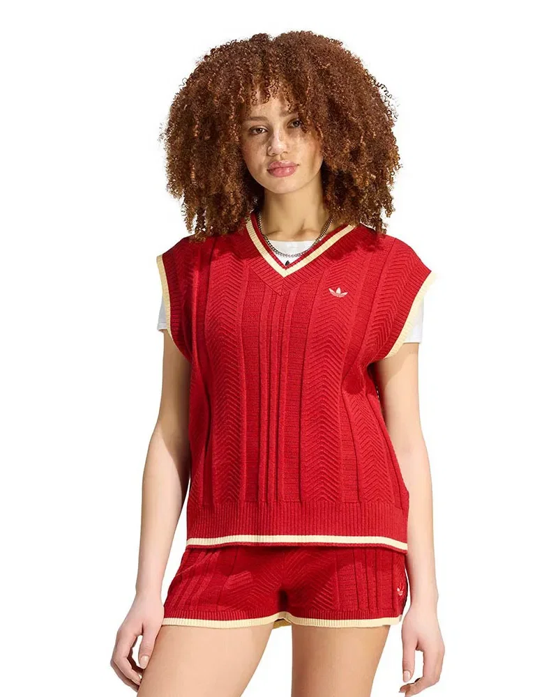 Colete Adidas Malha Cable Feminino — imagem 1