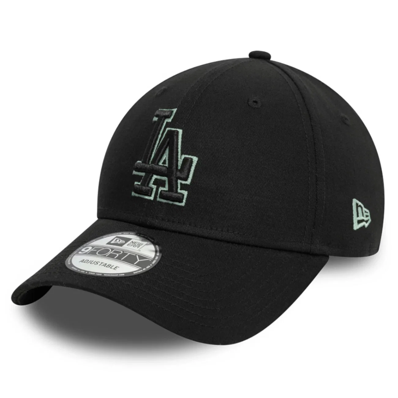 Boné Aba Curva New Era 9FORTY Los Angeles Dodgers MLB Outline Unissex