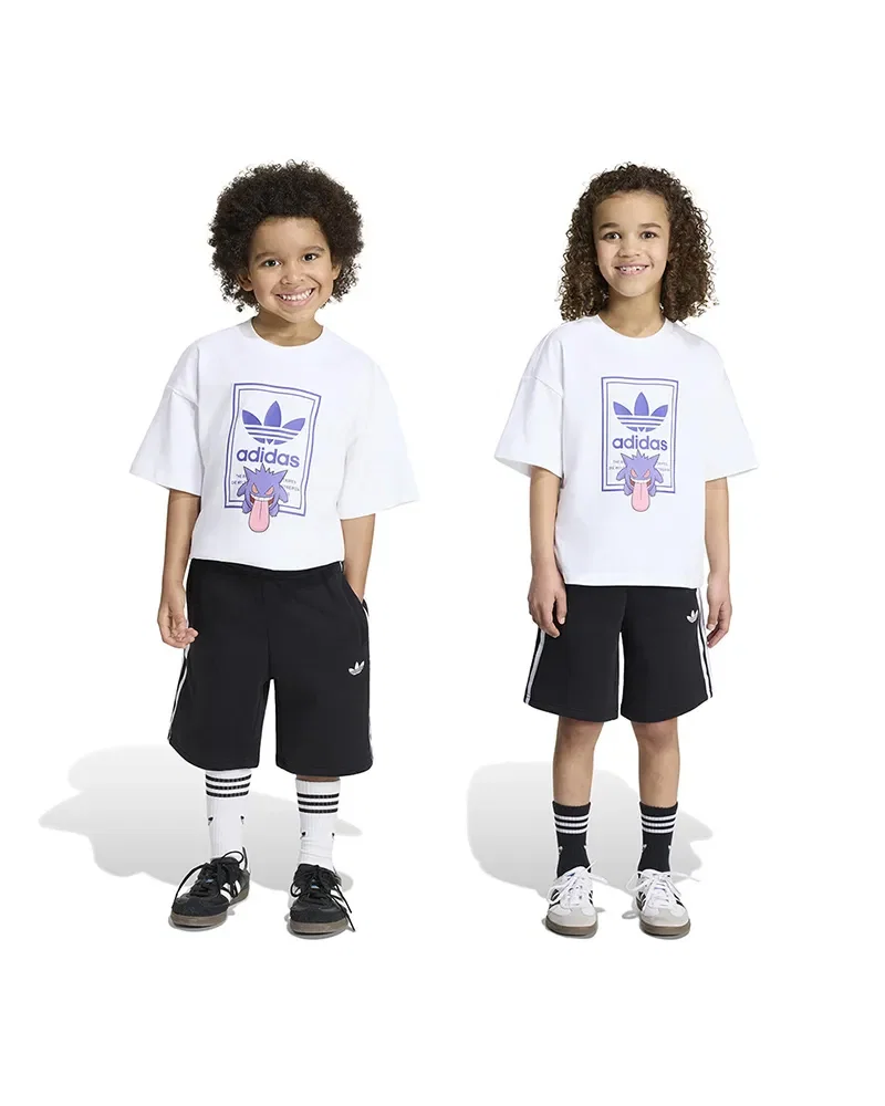 Conjunto Adidas Shorts Pokémon Gengar Infantil — imagem 1