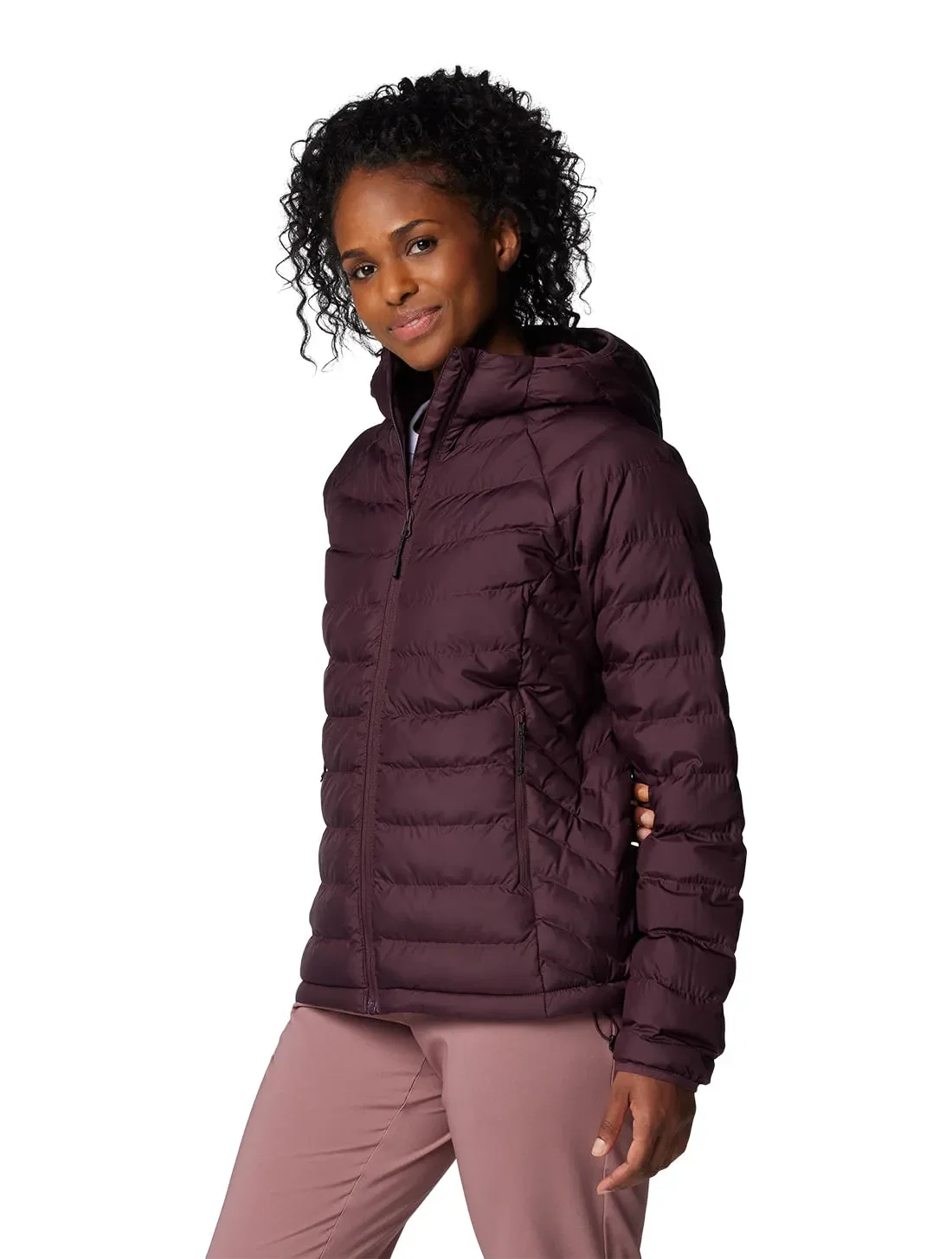 Jaqueta Columbia Feminina Powder Lite™ com Capuz — imagem 1