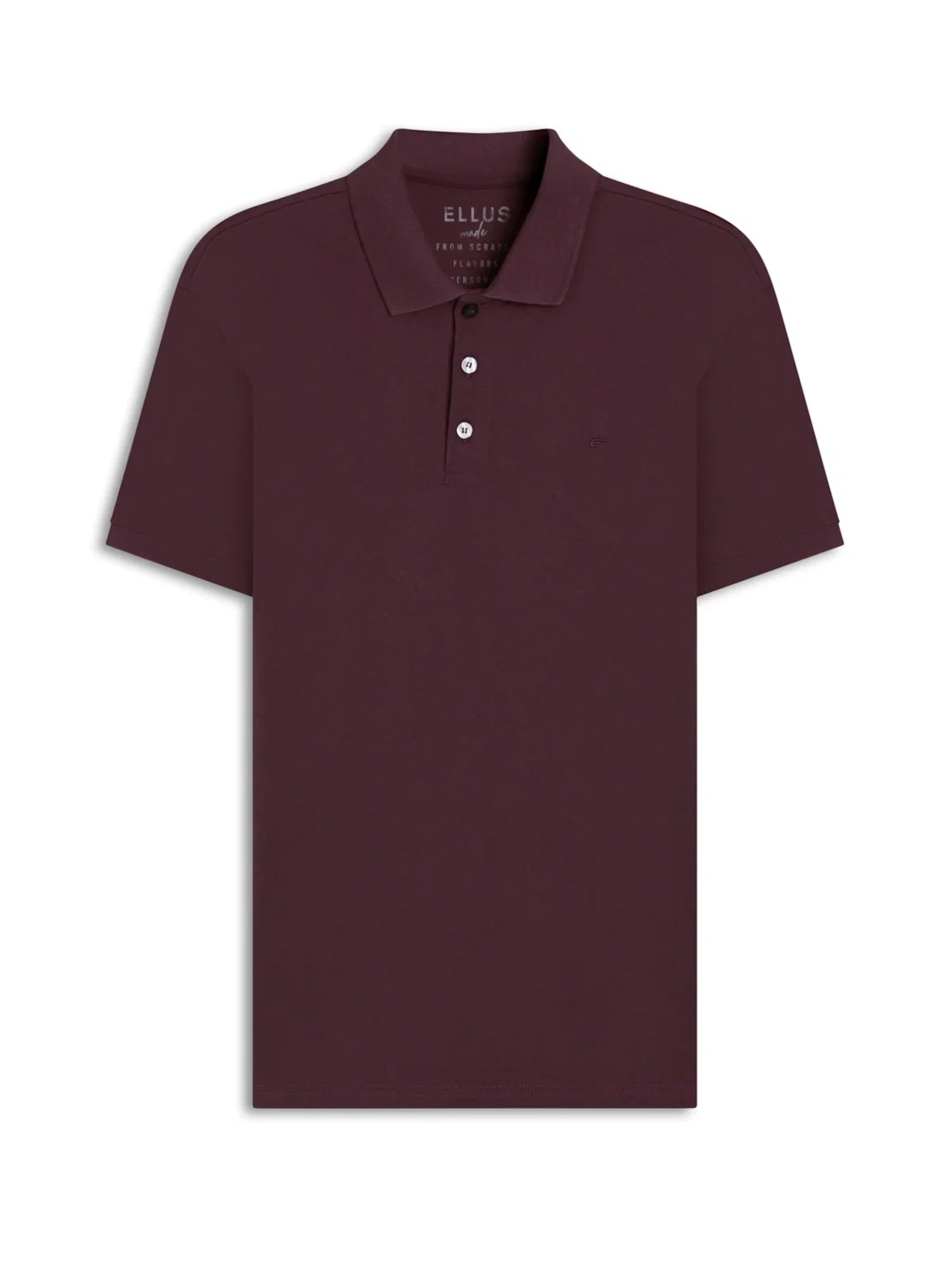 Polo Easa Piquet Bordeaux