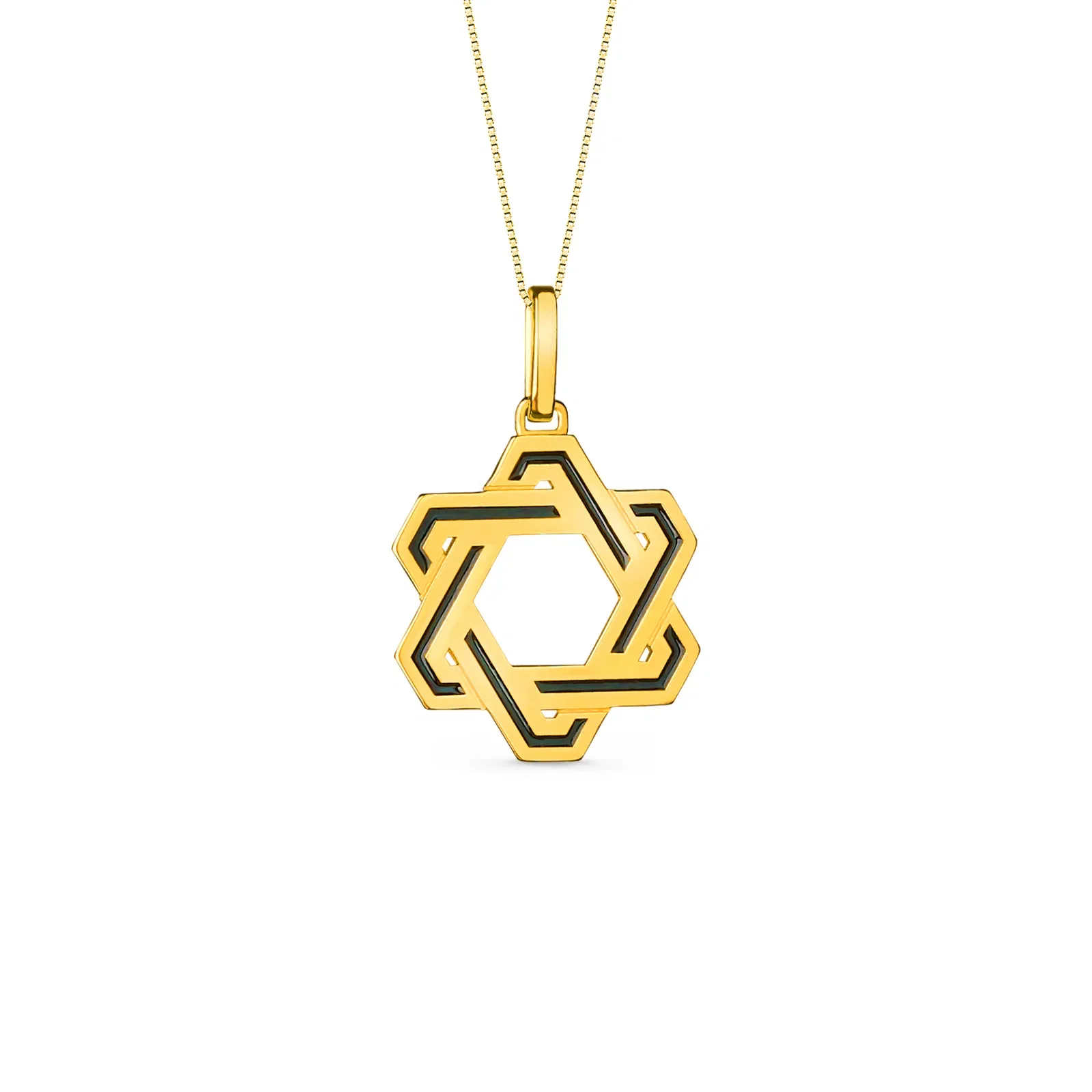 Pingente Legado em Ouro Amarelo 18k com Esmalte — imagem 1