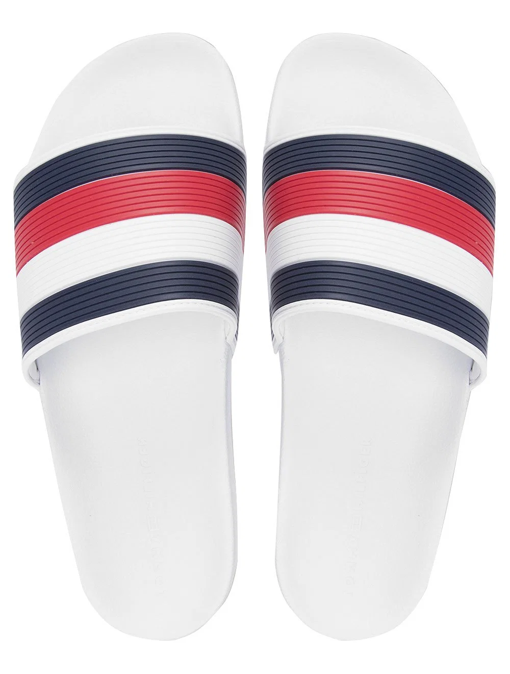 Chinelo Tommy Hilfiger Masculino Slide Marco 18D Branco