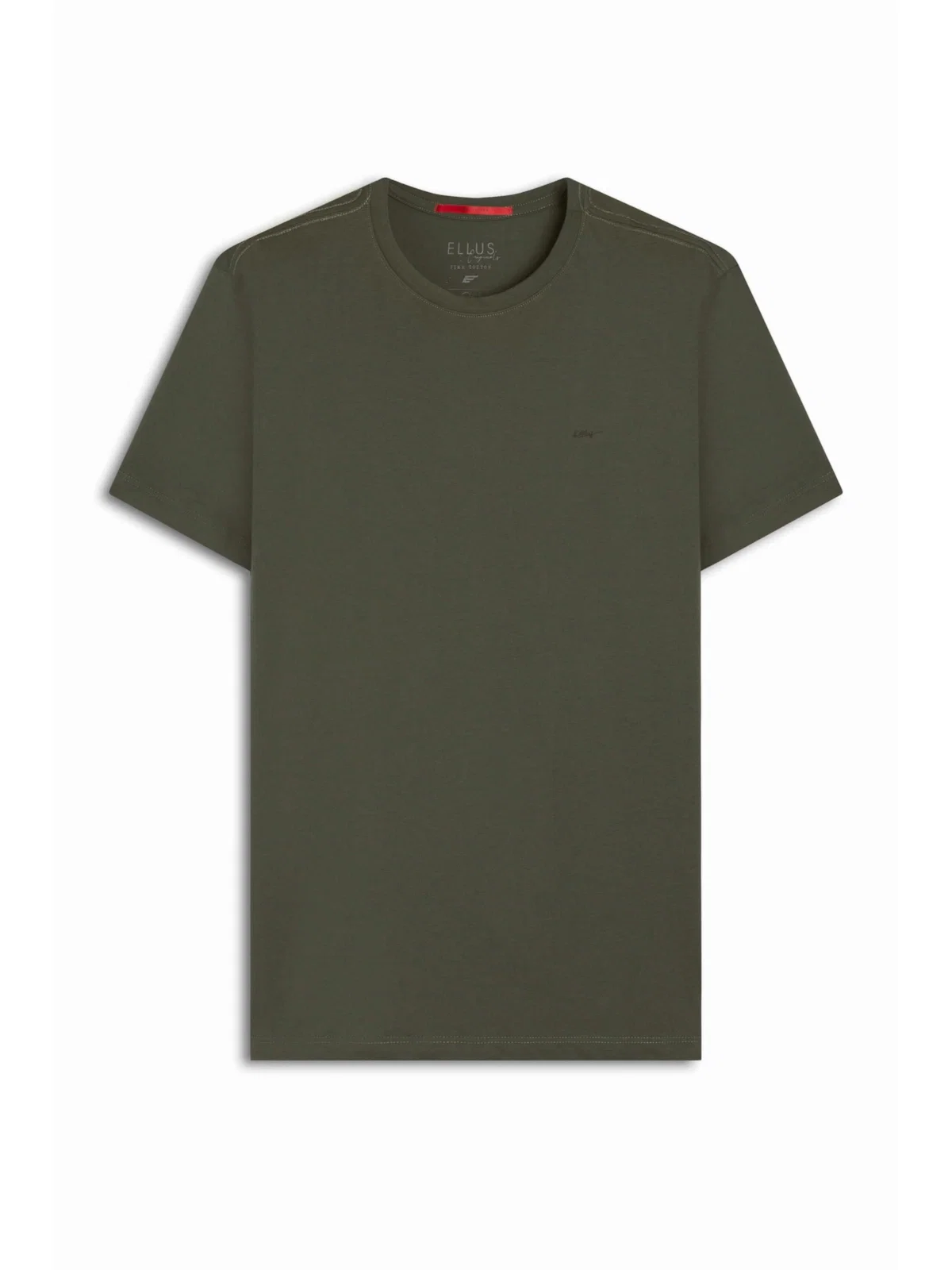T-Shirt Cotton Pima Classic Verde Militar — imagem 1