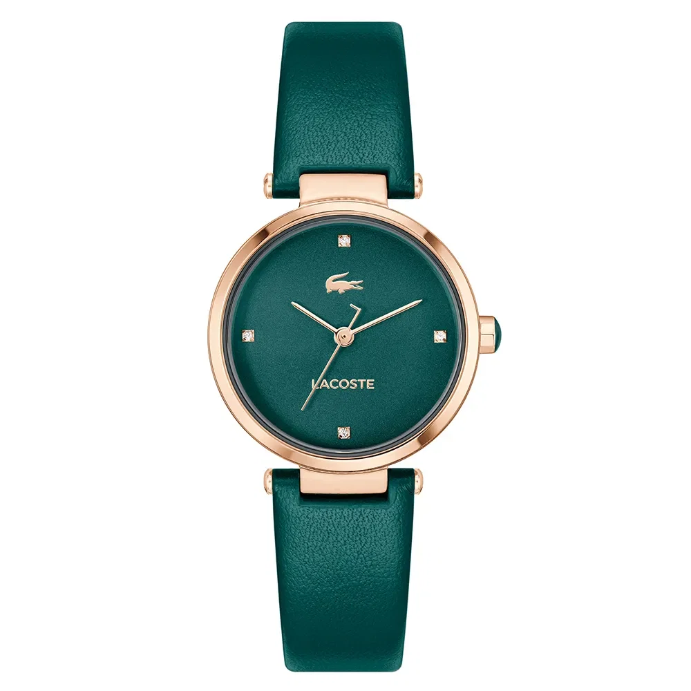 Relógio Lacoste Feminino Couro Verde 2001424