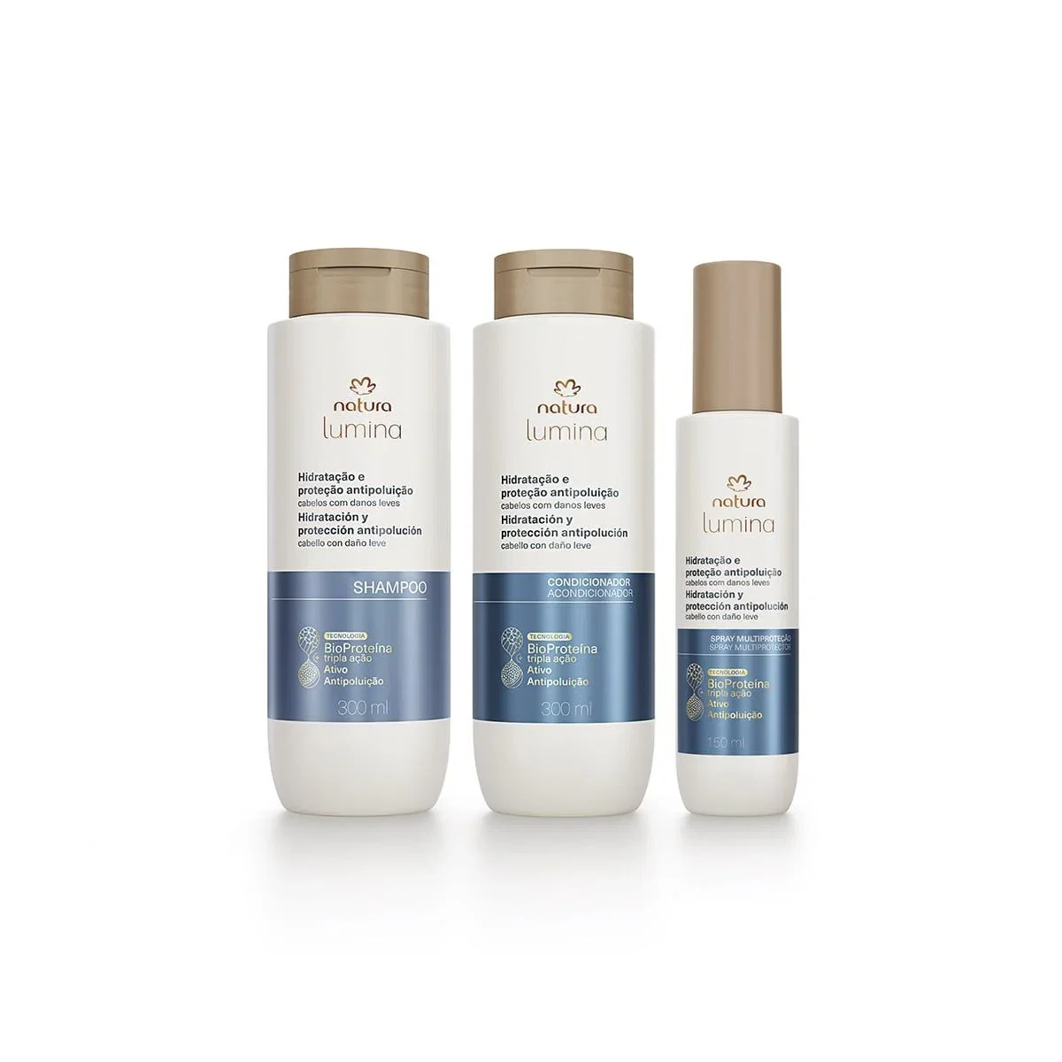 Kit Hidratação e Proteção Antipoluição Lumina